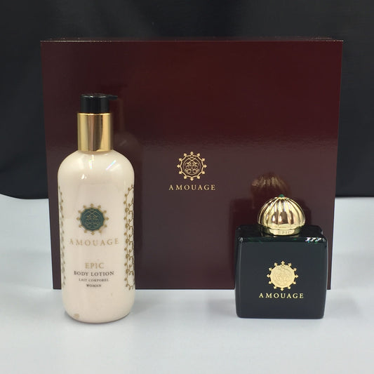 AMOUAGE - AMOUAGE EPIC WOMAN EDP 100 ML + 4 x 25ML BODY LOTION (W)